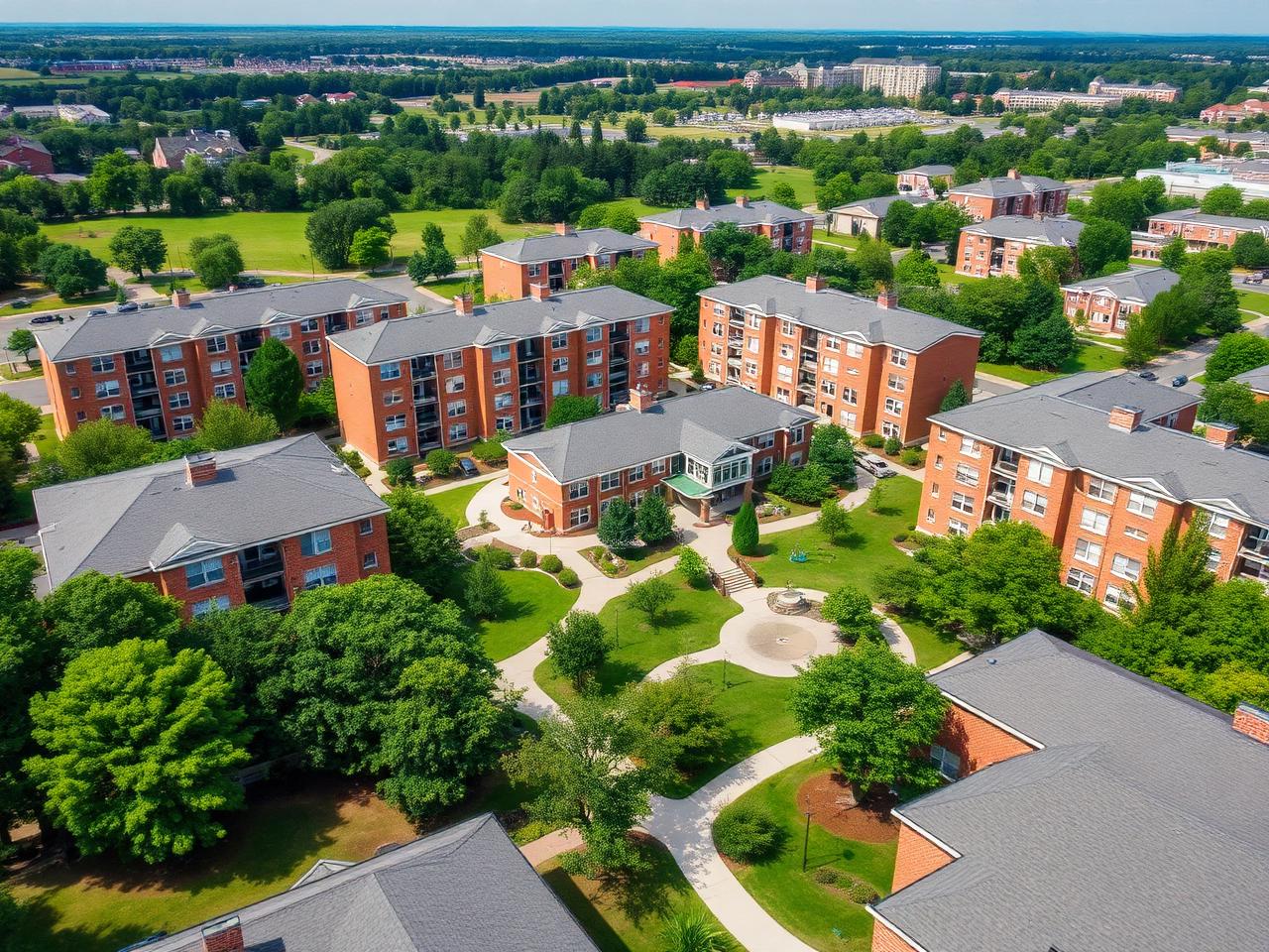 Neighborhood aerial